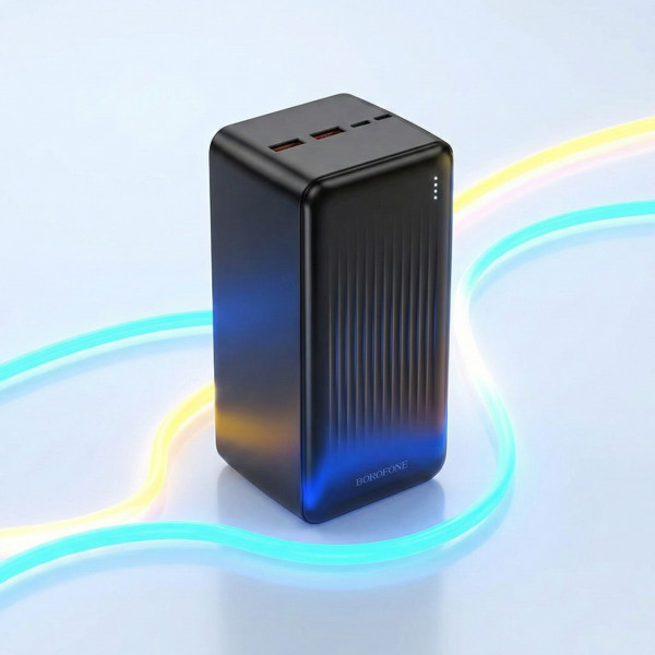 Фото - Батарея мобільна BOROFONE BJ80C Clever PD20W + QC22.5W 50000 mAh Black (714875)