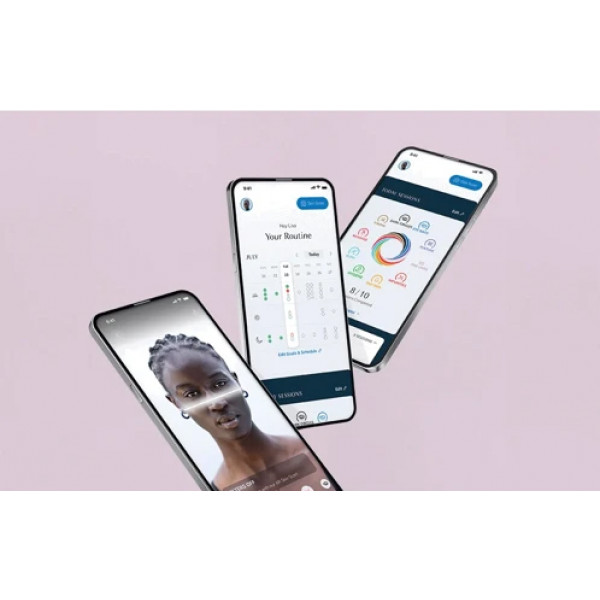 Фото - Масажер для очей GESKE Cool & Warm Eye Massager 7 в 1 рожевий (GK000702PK01)