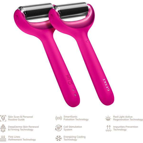 Фото - Масажер для обличчя GESKE MicroNeedle Face & Body Roller 8 в 1 (GK000043PL01)