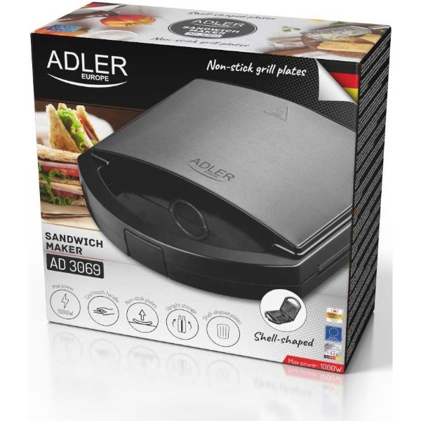 Фото - Бутербродниця Adler AD 3069