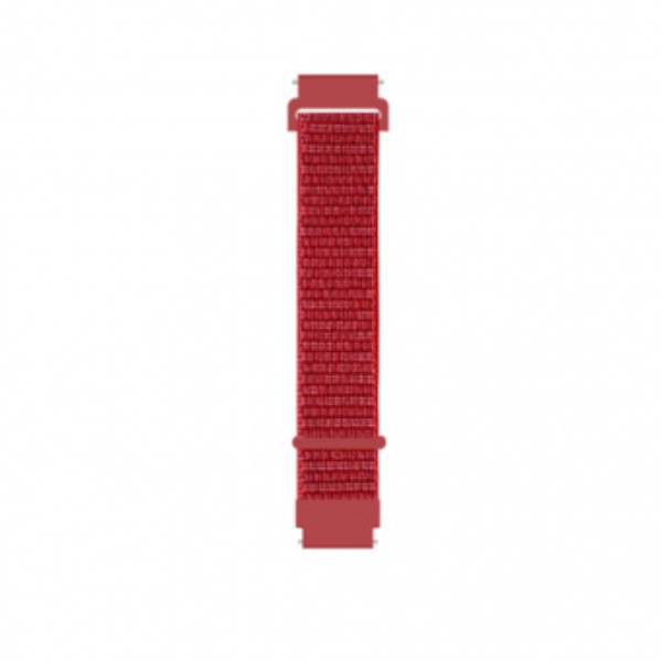 Фото - Ремінець для смарт-годинника BeCover Nylon Style for LG Watch Sport W280A Red (705836)