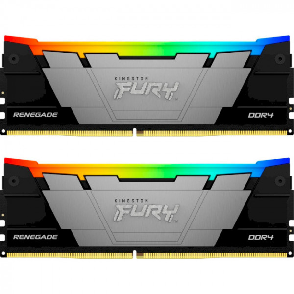 Фото - Память DDR Kingston DDR4 32/3200 Fury Renegade RGB (KF432C16RB12AK2/32)