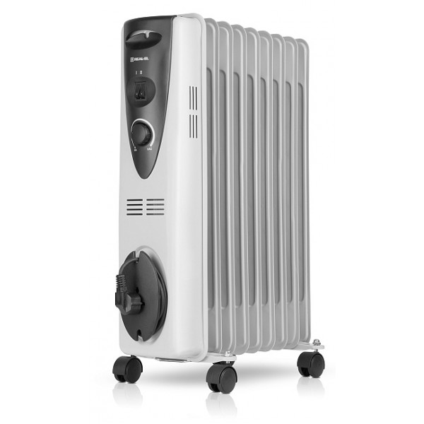 Фото - Обогреватель масляный REAL-EL HEAT-L210