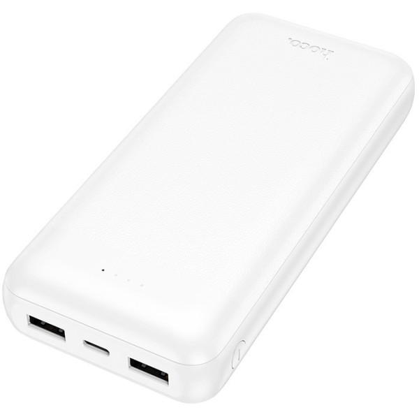 Фото - Батарея мобильная HOCO J153A Stability 10W 20000 mAh White (715101)
