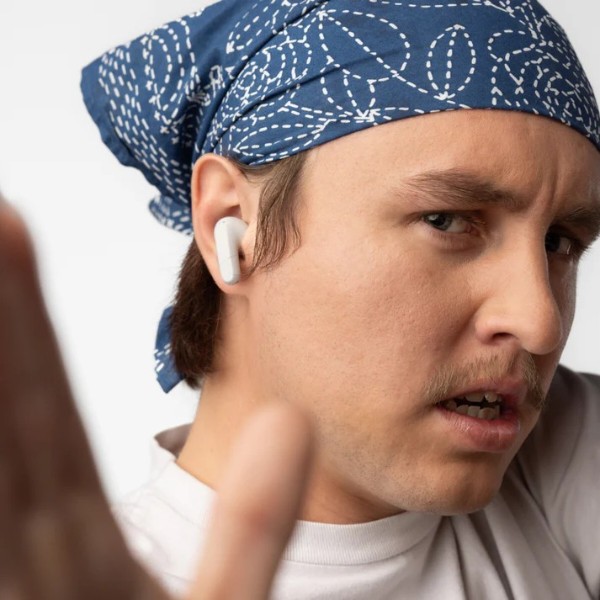 Фото - Навушники вкладиші бездротові TWS Skullcandy Rail Bone/Orange Glow (S2RLW-Q751)