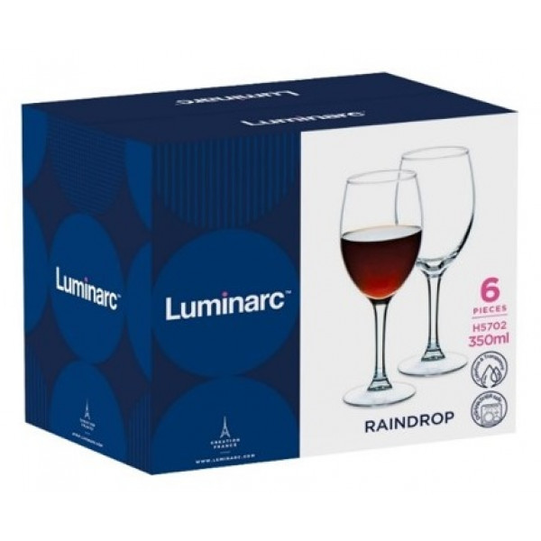 Фото - Набор бокалов Luminarc Raindrop 6х450 мл (Q5488)