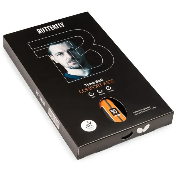 Фото - Ракетка для настільного тенісу Butterfly Timo Boll Comfort Junior FL (6110100009)