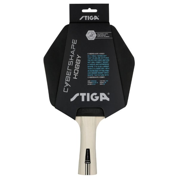 Фото - Ракетка для настольного тенниса Stiga Cybershape Hobby FL (1216-0106-35)