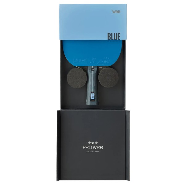 Фото - Ракетка для настольного тенниса Stiga Pro WRB Blue Edition 3 Star FL (1213-0006-01)