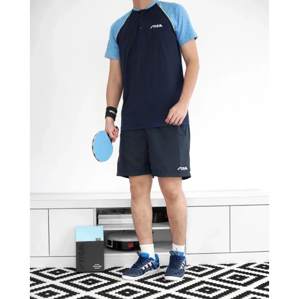 Фото - Ракетка для настольного тенниса Stiga Pro WRB Blue Edition 3 Star FL (1213-0006-01)