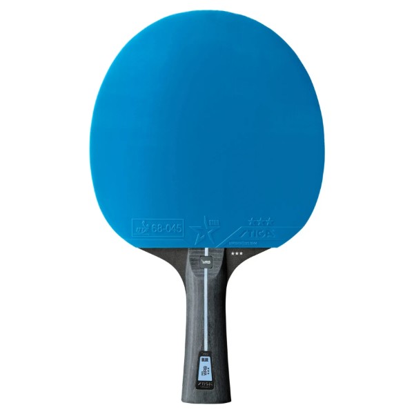 Фото - Ракетка для настольного тенниса Stiga Pro WRB Blue Edition 3 Star FL (1213-0006-01)