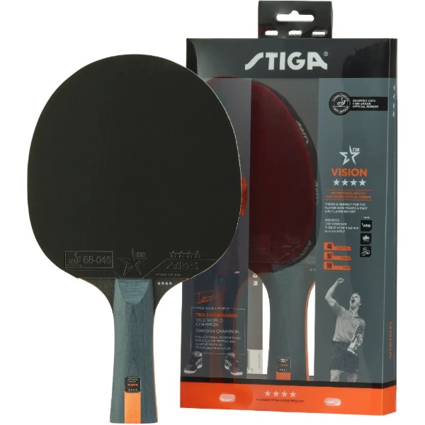 Фото - Ракетка для настольного тенниса Stiga Vision 4 Star FL (1214-3218-01)