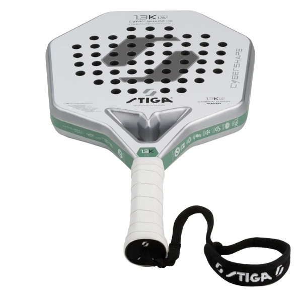 Фото - Ракетка для падел тенниса Stiga Racket 1.3K Ultra LW Cybershape (2203-1829-03)