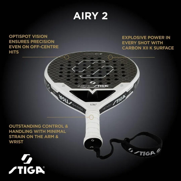 Фото - Ракетка для падел тенісу Stiga Racket AIRY 2 (2204-1311-01)