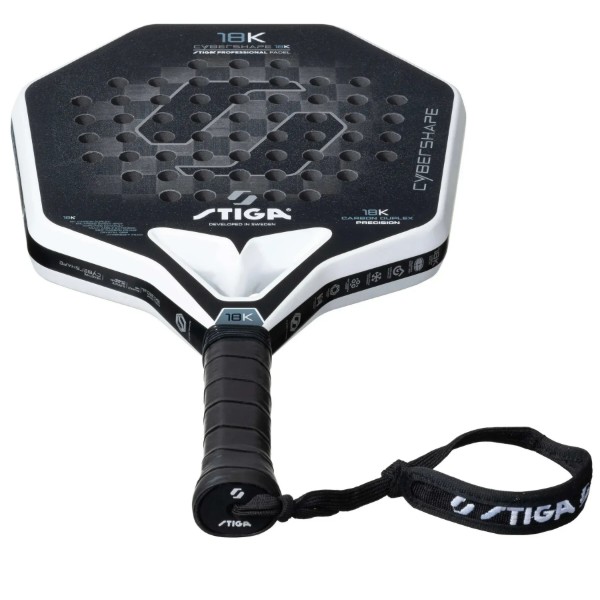 Фото - Ракетка для падел тенниса Stiga Racket Cybershape 18K (2202-1701-03)