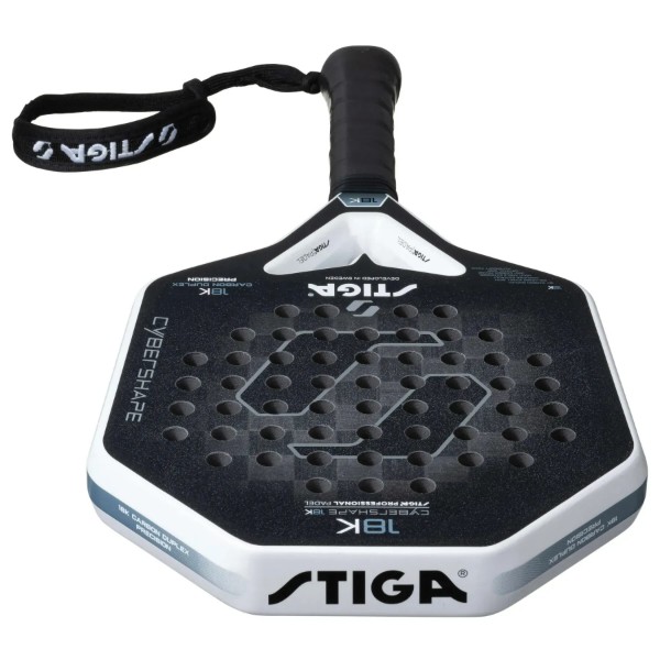 Фото - Ракетка для падел тенниса Stiga Racket Cybershape 18K (2202-1701-03)