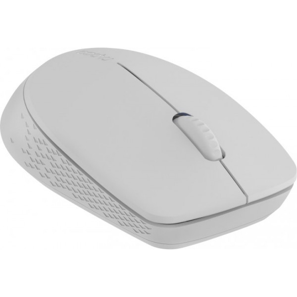 Фото - Мышь беспроводная Rapoo M100 Silent Wireless Light Grey