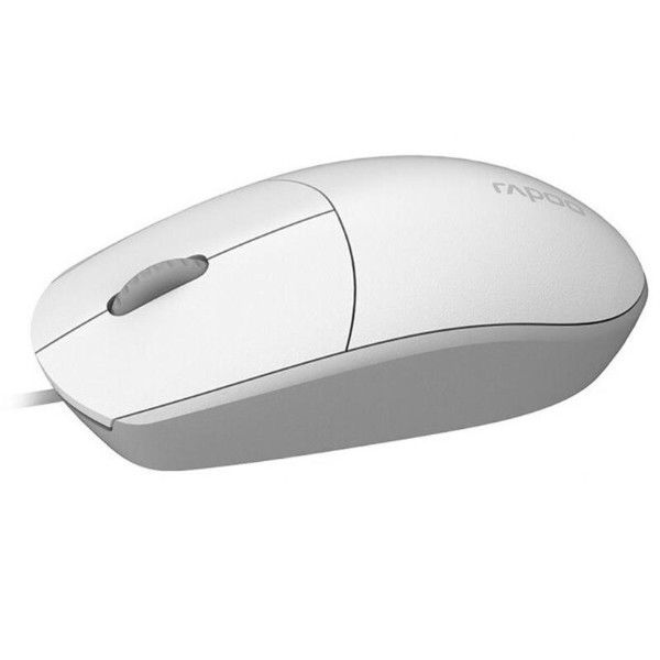 Фото - Мышь проводная Rapoo N100 White USB