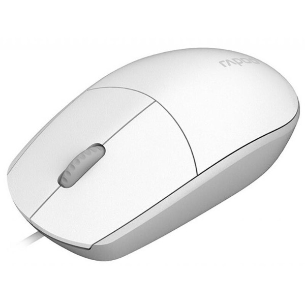 Фото - Мышь проводная Rapoo N100 White USB
