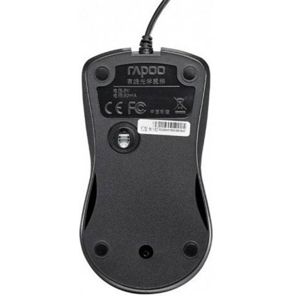 Фото - Мышь проводная Rapoo N1162 Black USB