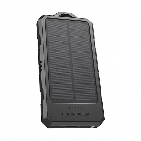 Фото - Батарея мобільна RavPower 15000mAh Solar Portable Charger Waterproof Dustproof Shockproof (RP-PB124)