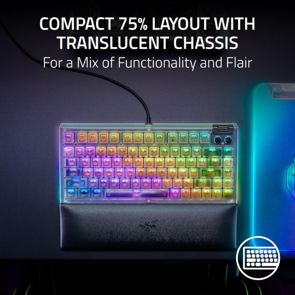 Фото - Клавиатура проводная игровая Razer BlackWidow V4 (RZ03-05003500-R3M1)