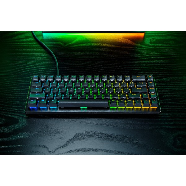 Фото - Клавіатура дротова ігрова Razer Huntsman V3 HE Magnetic Mini (RZ03-05930100-R3M1)