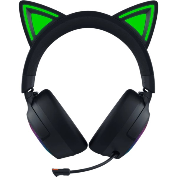 Фото - Гарнітура бездротова ігрова Razer Kraken Kitty V3 PRO Black (RZ04-05170300-R3M1)