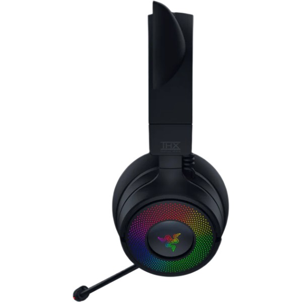 Фото - Гарнітура бездротова ігрова Razer Kraken Kitty V3 PRO Black (RZ04-05170300-R3M1)
