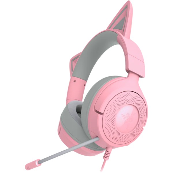 Фото - Гарнитура беспроводная игровая Razer Kraken Kitty V3 X Quartz (RZ04-05350100-R3M1)