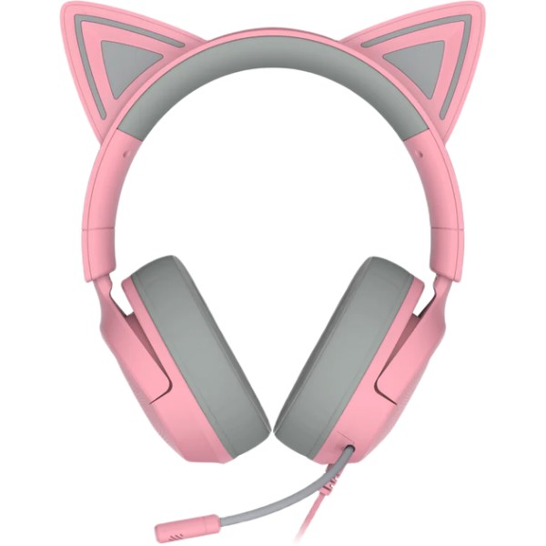 Фото - Гарнитура беспроводная игровая Razer Kraken Kitty V3 X Quartz (RZ04-05350100-R3M1)