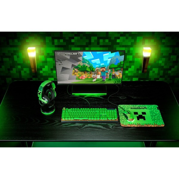 Фото - Гарнітура дротова ігрова Razer Kraken V4 X Minecraft Edition (RZ04-05180200-R3M1)