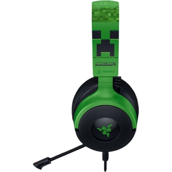 Фото - Гарнітура дротова ігрова Razer Kraken V4 X Minecraft Edition (RZ04-05180200-R3M1)