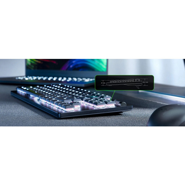 Фото - Клавіатура бездротова ігрова Razer DeathStalker V2 Pro TKL Wireless RU (RZ03-04370100-R3R1)