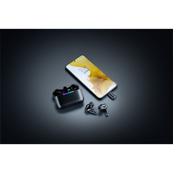 Фото - Навушники вкладиші бездротові Razer Hammerhead V3 Hyperspeed (RZ12-05610100-R3G1)