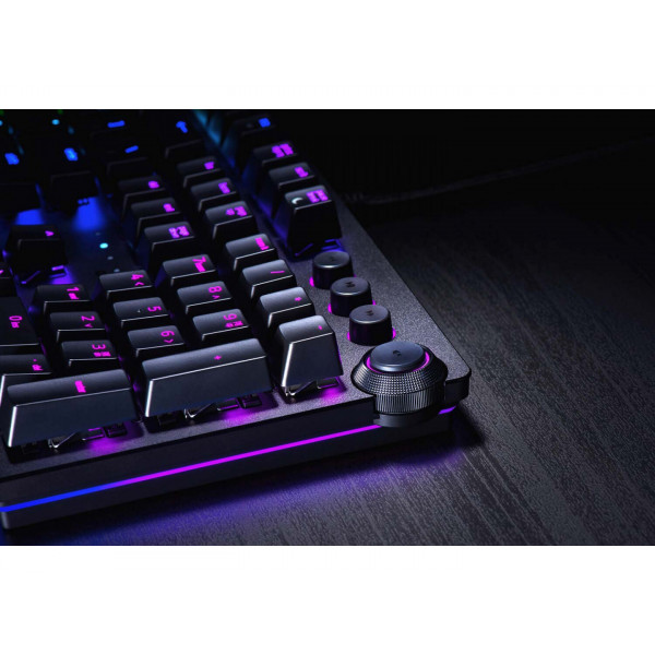 Фото - Клавіатура дротова ігрова Razer Huntsman Elite Linear Optical Switch (RZ03-01871000-R3M1)