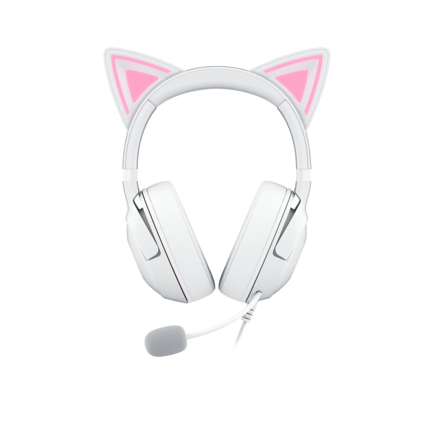 Фото - Гарнітура дротова ігрова Razer Kraken Kitty V2 White (RZ04-04730600-R3M1)