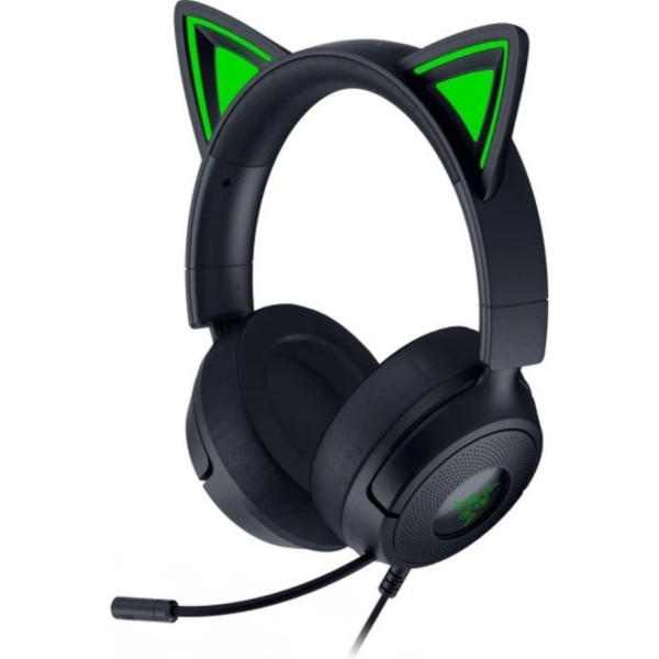 Фото - Гарнітура дротова ігрова Razer Kraken Kitty V3 X, mini-jack, 1.3м Black (RZ04-05350200-R3M1)