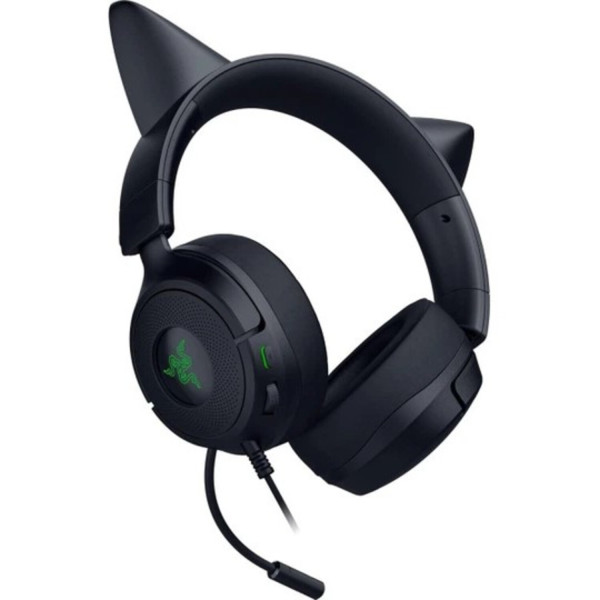 Фото - Гарнітура дротова ігрова Razer Kraken Kitty V3 X, mini-jack, 1.3м Black (RZ04-05350200-R3M1)