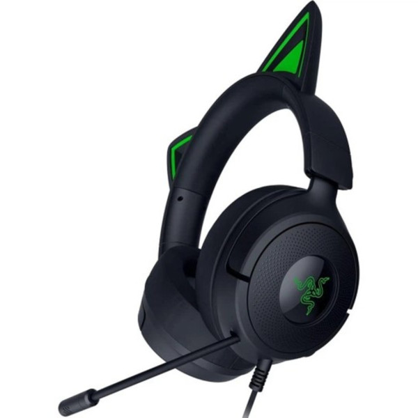 Фото - Гарнітура дротова ігрова Razer Kraken Kitty V3 X, mini-jack, 1.3м Black (RZ04-05350200-R3M1)