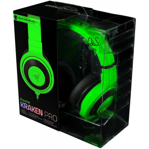 Фото - Гарнітура дротова Razer Kraken Pro 2015 Green (RZ04-01380200-R3M1)