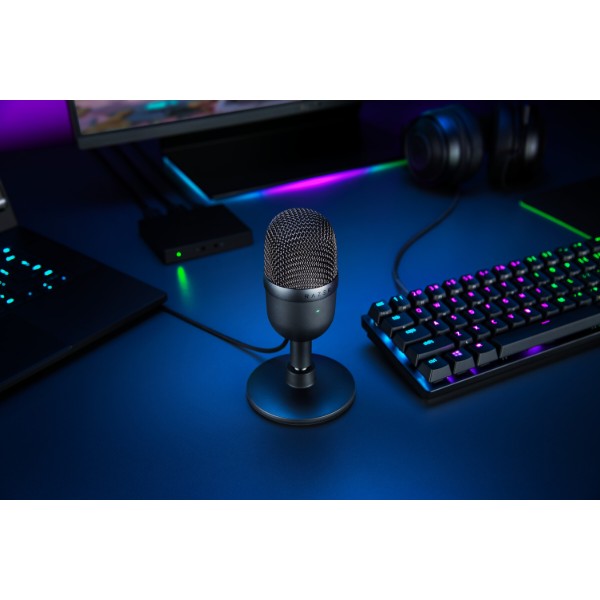 Фото - Микрофон для компьютера проводной Razer Seiren mini  (RZ19-03450100-R3M1)