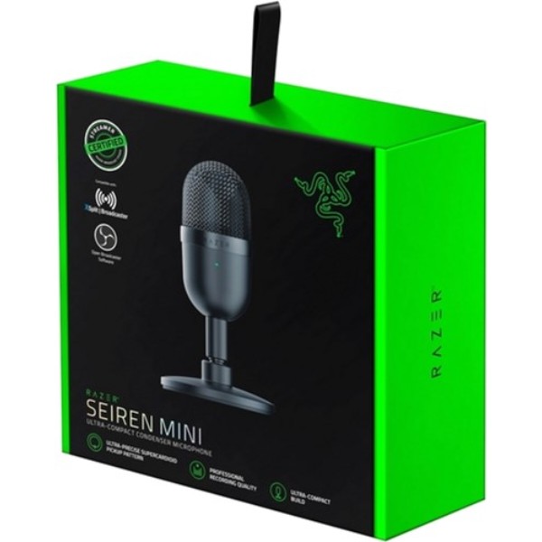 Фото - Микрофон для компьютера проводной Razer Seiren mini  (RZ19-03450100-R3M1)
