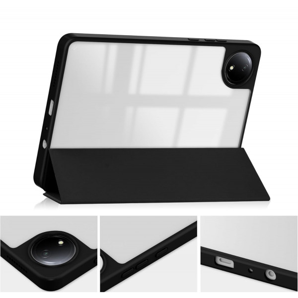 Фото - Чохол для планшета BeCover Soft Edge TPU з кріпленням для стілусу for Xiaomi Redmi Pad SE 8.7'' Black (712564)