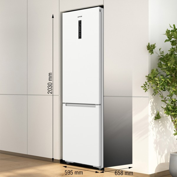 Фото - Холодильник Gorenje NRB620E61W4WFE