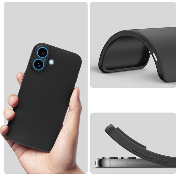 Фото - Чохол для смартфону BeCover for Apple iPhone 16 Black (712274)