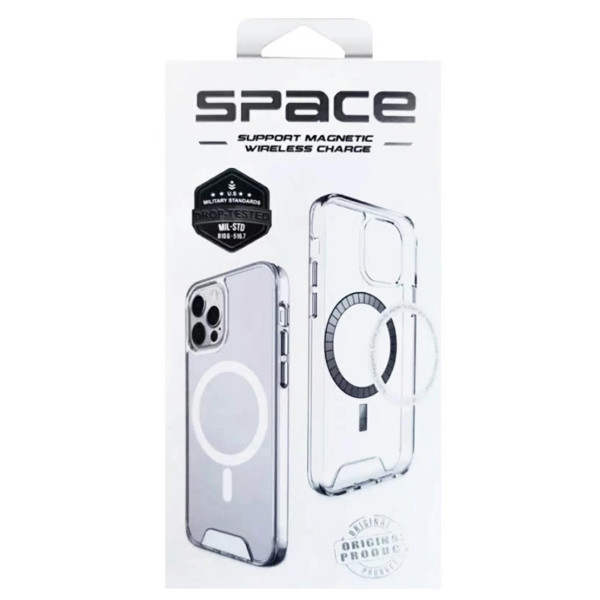 Фото - Чохол для смартфону BeCover Space Case MagSafe for Apple iPhone 17e Transparancy (715143)