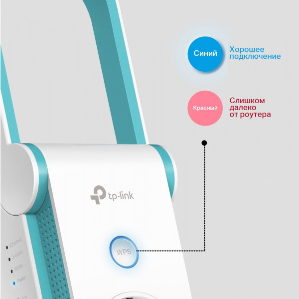 Фото - Усилитель беспроводного сигнала TP-Link RE365