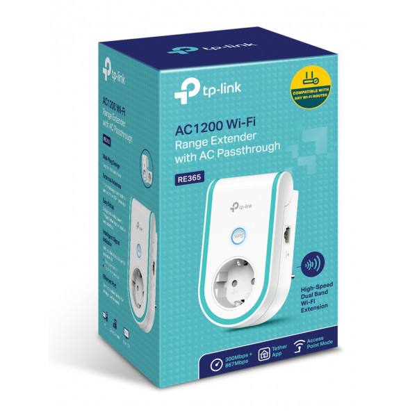Фото - Усилитель беспроводного сигнала TP-Link RE365