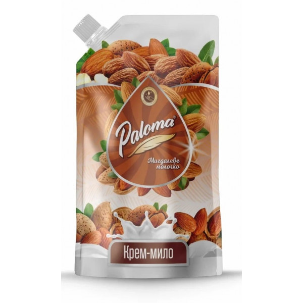 Фото - Рідке мило для рук Paloma Мигдалеве молочко 500 мл (PE51509) Фото - Рідке мило для рук Paloma Мигдалеве молочко 500 мл (PE51509)